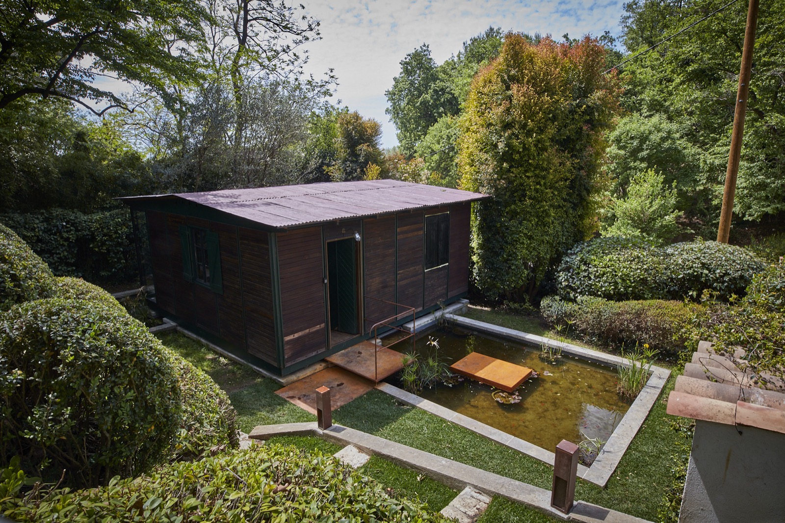 La casa smontabile di Jean Prouvé — esterno